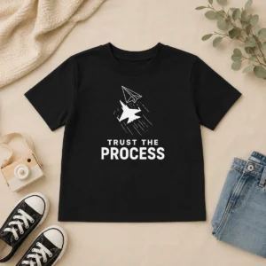 Original Awesome Trust The Process Kids T-Shirt
