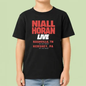 Premium Niall Horan Live Nashville Hershey Tour Kids T-Shirt