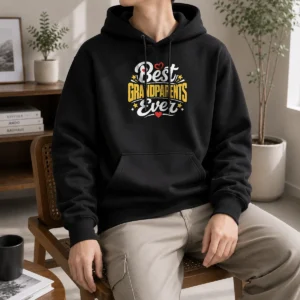 Premium Best Grandparents Ever Silhouette Shirt - Image 5