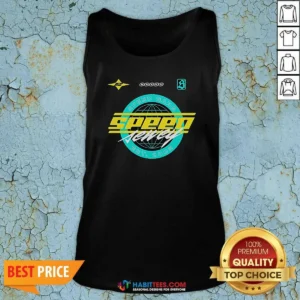 Pretty Speed Gang Speed Jewely Globe Logo Tank Top tank top optimized with globe logo on front