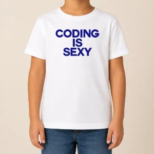 Good Original Coding Is Sexy Text Kids T-Shirt