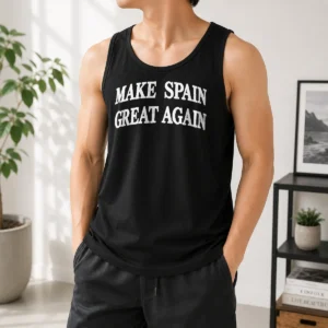 Hot Good Make Spain Great Again Cap Tank Top