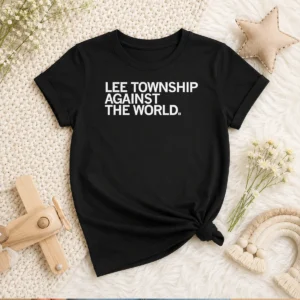 Top Lee Township Against The World Local Community Kids T-Shirt