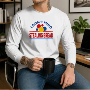 Awesome I Don'T Mind Stealing Bread Soundgarden Long Sleeve Shirt