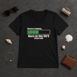 Hot Memory Loading V-Neck Shirt