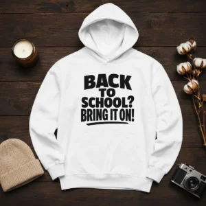 Funny Back To School Proud Silhouette Hoodie