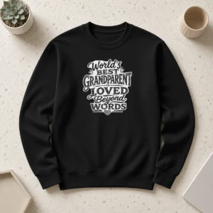 Pretty Grandparents Day Worlds Best Sketch Sweater