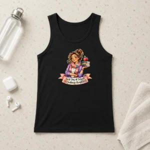 Original Back To School Funny Teacher Girls Watercolor Graphic Tank Top
