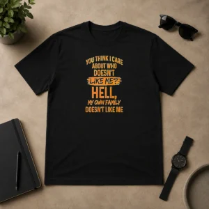 Pretty Premium You Think I Care About WHO Does Not Like Me Hell My Own Family Does Not Like