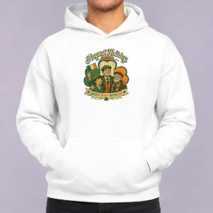 Awesome August Holiday Ireland Family Gratitude Vintage Hoodie