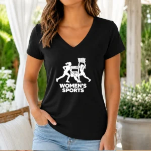Top Women'S Sports Sarcastic Household Chores Humor V-Neck Shirt