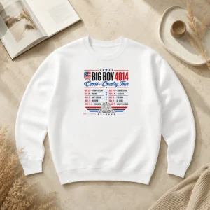 Top Big Boy 4014 Cross Country Tour Event Schedule Sweater