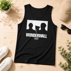 Official Wonderwall Oasis Silhouette Tank Top