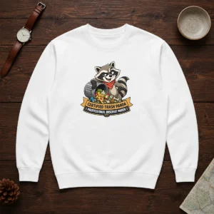 Awesome Jimothy Trash Panda Funny Humor Vector Sweater