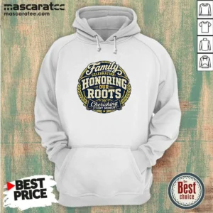 Pretty Family Celebration Gratitude Mascot Badge Hoodie