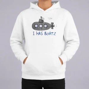 Good Premium Submarine I Has Boatz Cartoon Meme Hoodie