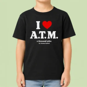Good Official I Love ATM A Thousand Miles By Vanessa Carlton Kids T-Shirt