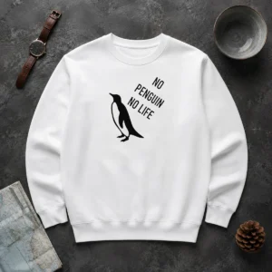 Hot Pretty No Penguin No Life Sweater