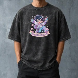 Nice Takas World Characters Kawaii Anime Passion Washed T-Shirt