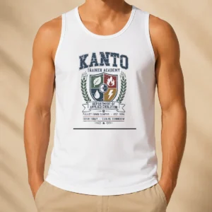 Nice Pretty Kanto Trainer Academy Department Of Applied Evolution Pallet Town Campus Tank Top