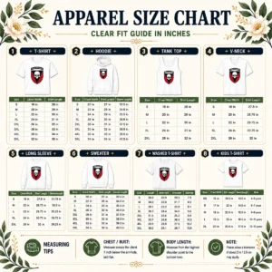 Size chart for Nice Official Ukraine Or Death Skull Emblem Military Tactical with measurements in inches and cm