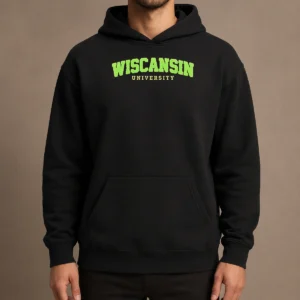 Awesome Wiscansin University College Funny Parody Hoodie