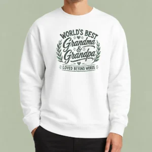 Pretty Grandparents Day Gratitude Sketch Loved Grandchild Sweater