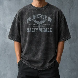Nice Property Of The Salty Whale Washed T-Shirt