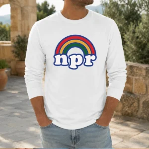 Pretty NPR Rainbow Long Sleeve Shirt