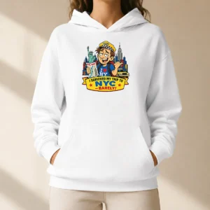 Nice Official NYC Trip Survivor Vector Slogan Hoodie