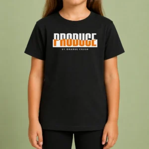 Original Produce By Orange Crush Logo Kids T-Shirt