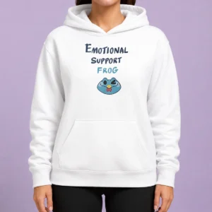 Original Emotional Support Frog Fizzarolli Hoodie