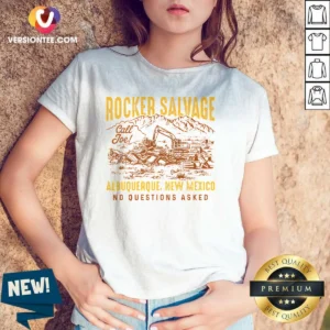Good Rocker Salvage Call Joe Albuquerque Vintage New Mexico V Neck Shirt in soft fabric with classic vintage graphic