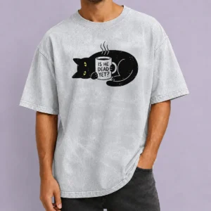 Happy Pretty SchröDinger'S Roommate Washed T-Shirt