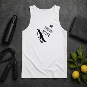 Hot Pretty No Penguin No Life Tank Top
