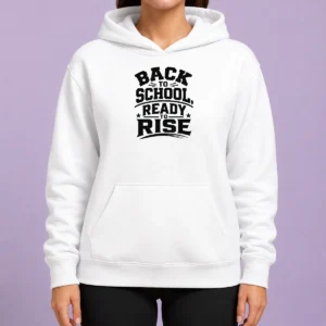 Official Back To School Ready To Rise Silhouette Hoodie