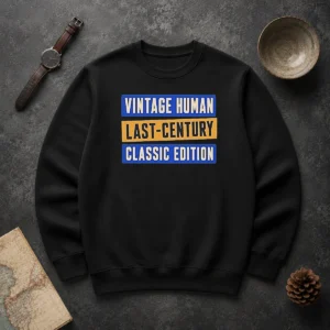 Original Official Vintage Human Last Century Classic Edition Sweater