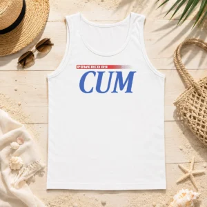Good Powered By Cum Tank Top