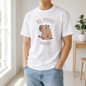 Hot Big Potato Energy Capybara