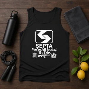 Pretty SEPTA We Are All Going To Die Worst Of Philly Eternal Gangramgram Tank Top