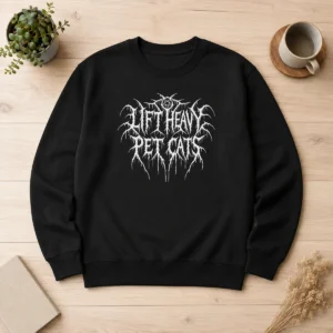 Pretty Lift Heavy Pet Cats Metal Sweater