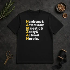 Awesome Hamzah Handsome Adventurous Majestic Zesty Active Heroic