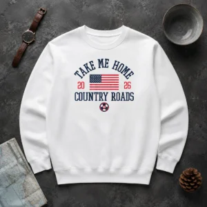 Hot Official USA Take Me Home Country Roads 2026 Sweater