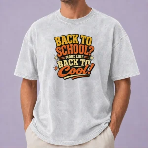 Top Back To School Vintage For Cool Kids Washed T-Shirt