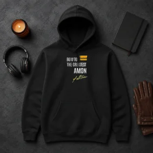 Funny Awesome Bow To The Greatest Amon Of All Time Hoodie