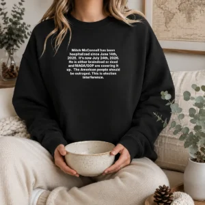 Awesome Mitch Mcconnell Has Been Hospitalized Since June 14th 2026 Sweater