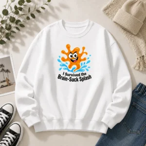 Hot Cheeky Brain Suck Amoeba Minimalist Sweater