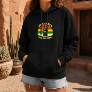 Funny Walkie Calls Are My Cardio Geek Hoodie