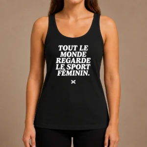 Good Tout Le Monde Regarde Le Sport FéMinin Tank Top