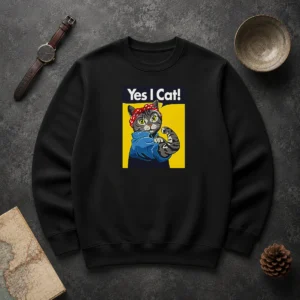 Top CATS – Yes I Cat Sweater